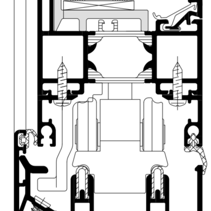 Schwellendetail hoch