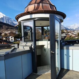 Dachausstieg AWS/ADS 70 HI, Belvédère Spiez