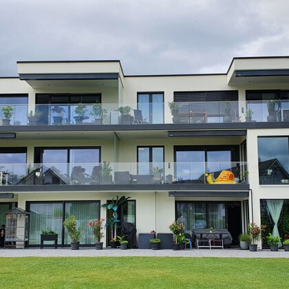 Ganzglasgeländer Aussenanwendung, Thun
